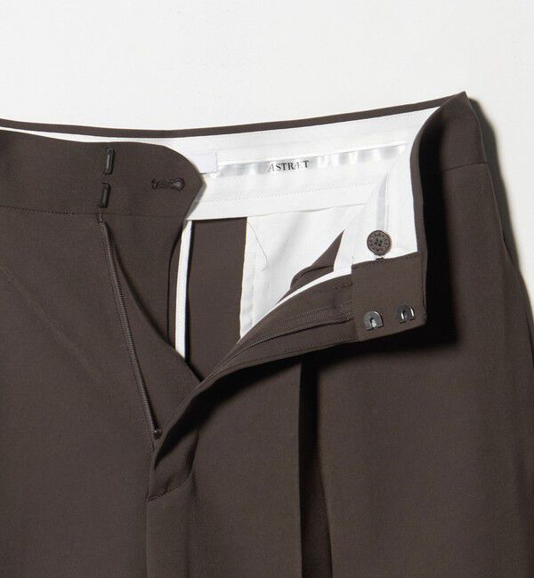 ASTRAET「＜ASTRAET＞ギャバ タック バレルパンツ」|その他|