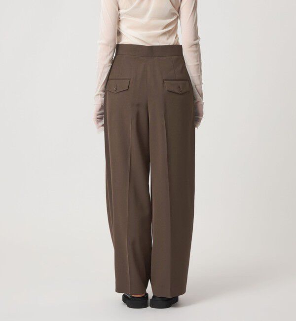 ASTRAET「＜ASTRAET＞ギャバ タック バレルパンツ」|その他|