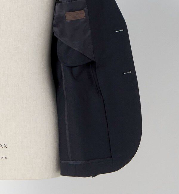 UNITED ARROWS「3シーズン ツイル シングル2ボタン テーラードジャケット COMFORT EASY‐MODEL 2WAYストレッチ 撥水 防シワ」|スーツ|