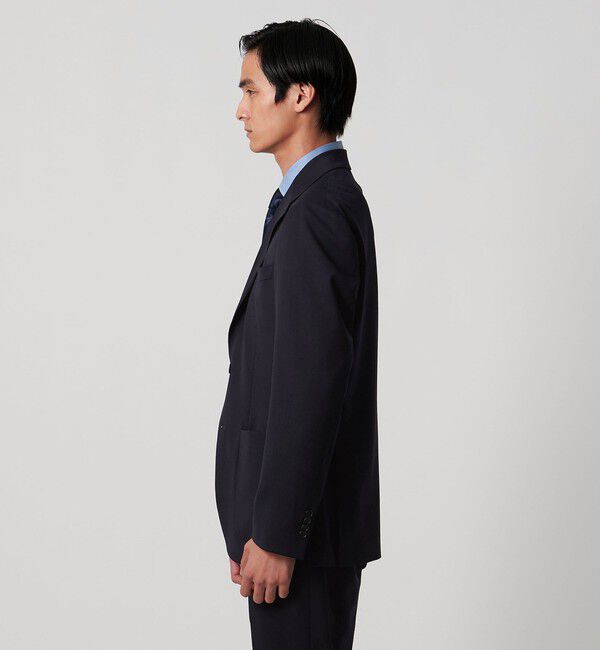 UNITED ARROWS「3シーズン ツイル シングル2ボタン テーラードジャケット COMFORT EASY‐MODEL 2WAYストレッチ 撥水 防シワ」|スーツ|