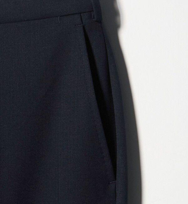 UNITED ARROWS「3シーズン ツイル ノープリーツ スラックスCOMFORT EASY‐MODEL 2WAYストレッチ 撥水 防シワ」|スーツ|