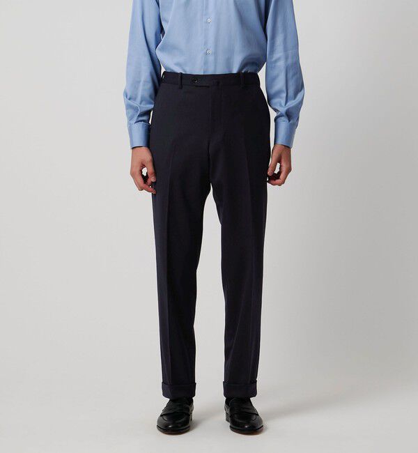 UNITED ARROWS「3シーズン ツイル ノープリーツ スラックスCOMFORT EASY‐MODEL 2WAYストレッチ 撥水 防シワ」|スーツ|