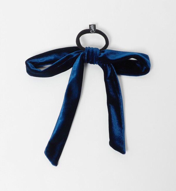 UNITED ARROWS「＜Jennifer Ouellette＞ベルベット ポニー 25FW」|ヘアゴム・シュシュ|NAVY