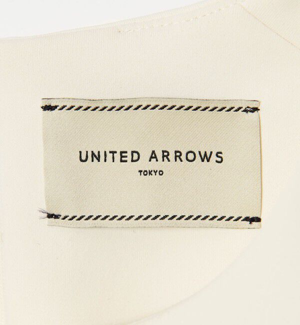 UNITED ARROWS「SPONGY クルーネック ギャザー ブラウス」|シャツ・ブラウス|