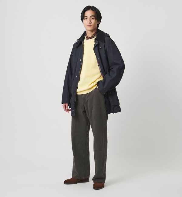 UNITED ARROWS「ロープ染めカラーデニム バギー5ポケット」|デニム|