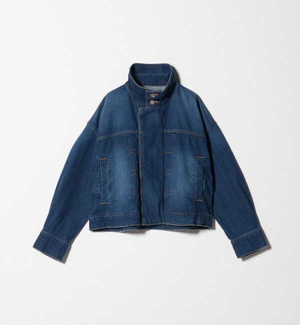 AEWEN MATOPH「＜AEWEN MATOPH＞スタンドカラーデニムブルゾン」|デニムジャケット|
