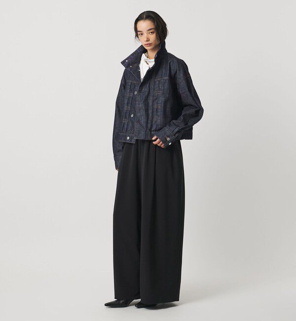 AEWEN MATOPH「＜AEWEN MATOPH＞スタンドカラーデニムブルゾン」|デニムジャケット|