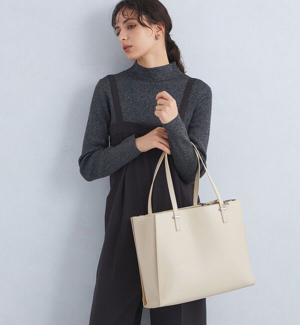 UNITED ARROWS green label relaxing「【WEB限定】ワンポイント シンプル トートバッグ（ソフトPCバッグ付） / A4 / 通勤」|トートバッグ|