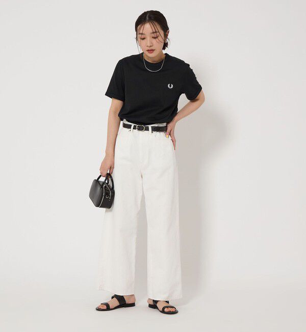 UNITED ARROWS green label relaxing「＜FRED PERRY＞リンガー Tシャツ」|Tシャツ・カットソー|