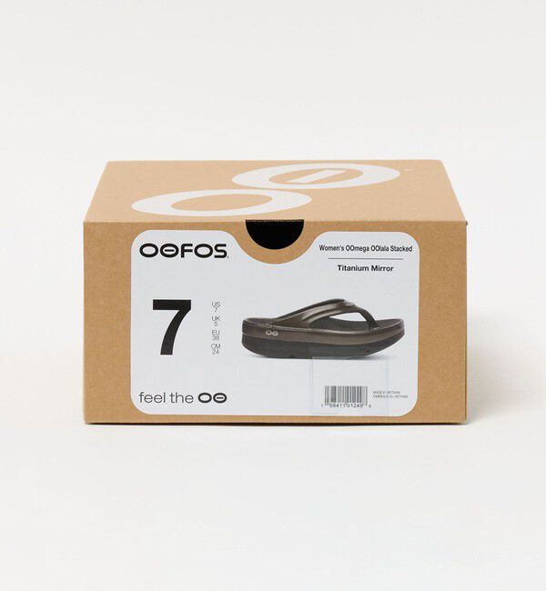 UNITED ARROWS green label relaxing「＜OOFOS＞ OOmega LUXE  プラットフォーム サンダル / ウーメガ」|サンダル|