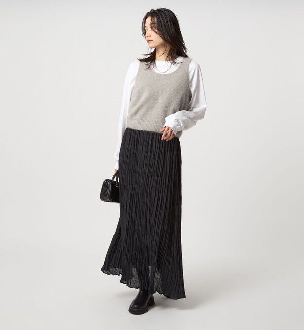 UNITED ARROWS green label relaxing「ヘアリー ニット キャミソール」|ベスト・ジレ|