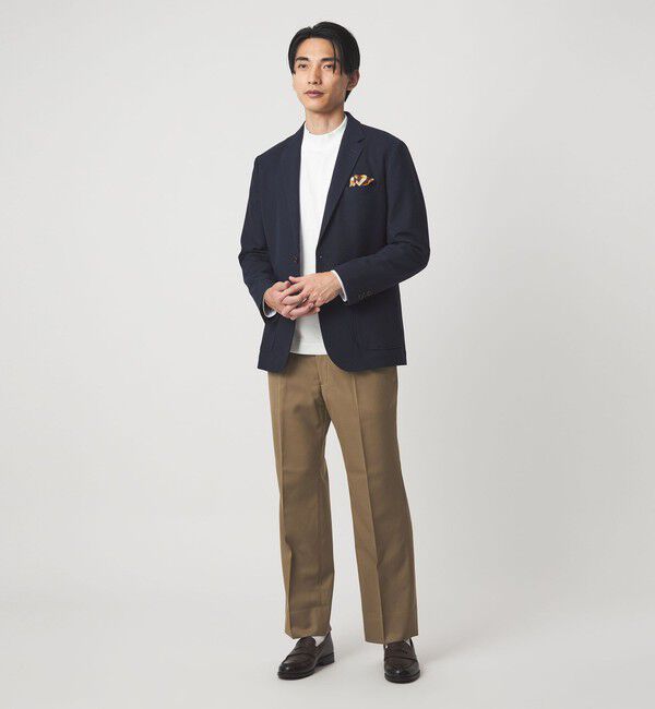 UNITED ARROWS green label relaxing「L/A ポンチ モックネック カットソー -抗菌-」|Tシャツ・カットソー|