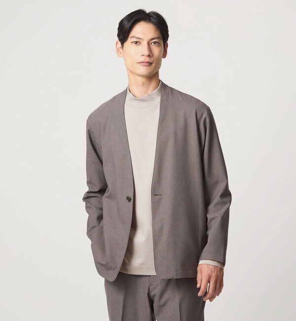 UNITED ARROWS green label relaxing「L/A ポンチ モックネック カットソー -抗菌-」|Tシャツ・カットソー|