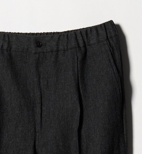 UNITED ARROWS green label relaxing「DC W/LI デニムライク ワイド 1プリーツ イージーパンツ」|スラックス|