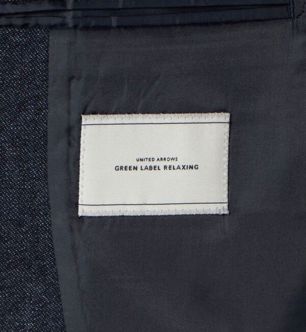 UNITED ARROWS green label relaxing「DC W/LI デニムライク 3B 01 ジャケット」|テーラードジャケット|