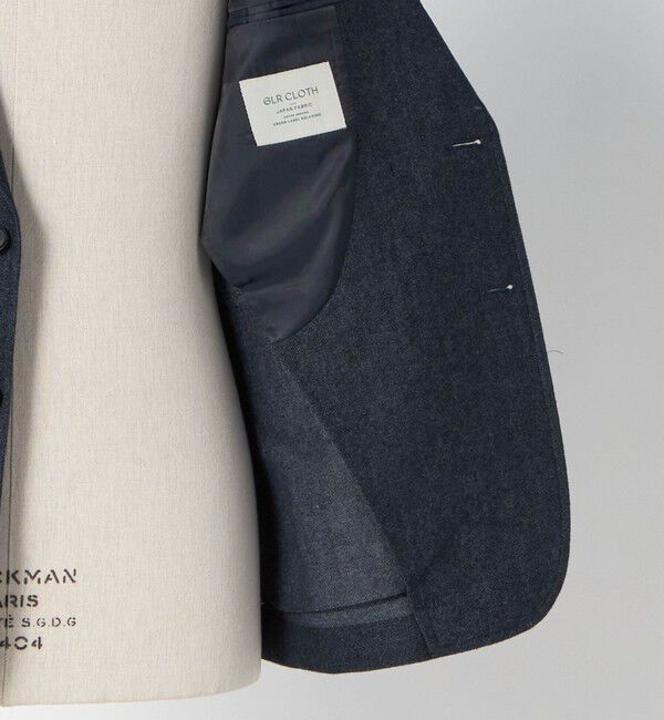 UNITED ARROWS green label relaxing「DC W/LI デニムライク 3B 01 ジャケット」|テーラードジャケット|