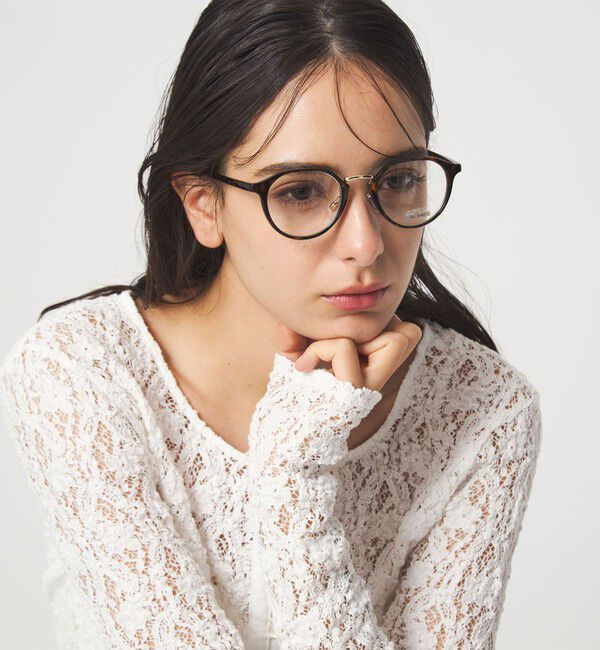 UNITED ARROWS green label relaxing「コンビフレーム クリアレンズ メガネ」|メガネ|