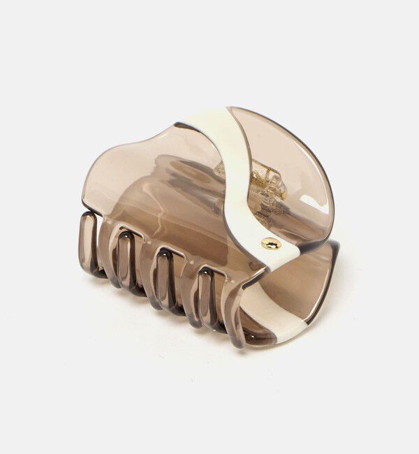 UNITED ARROWS green label relaxing「【WEB限定】マーブル ライン ヘアクリップ / バンズクリップ」|ヘアバンド|