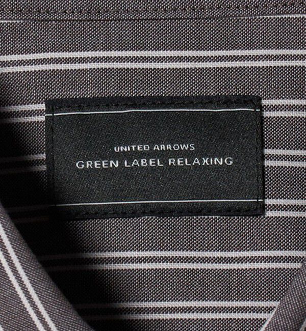 UNITED ARROWS green label relaxing「ウォッシャブル トロ パターン ジャストルーズ シャツ -ストレッチ-」|シャツ・ブラウス|