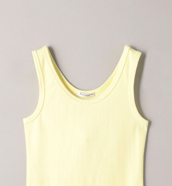 BEAUTY&YOUTH UNITED ARROWS「コットンブレンド テレコ タンクトップ」|タンクトップ|