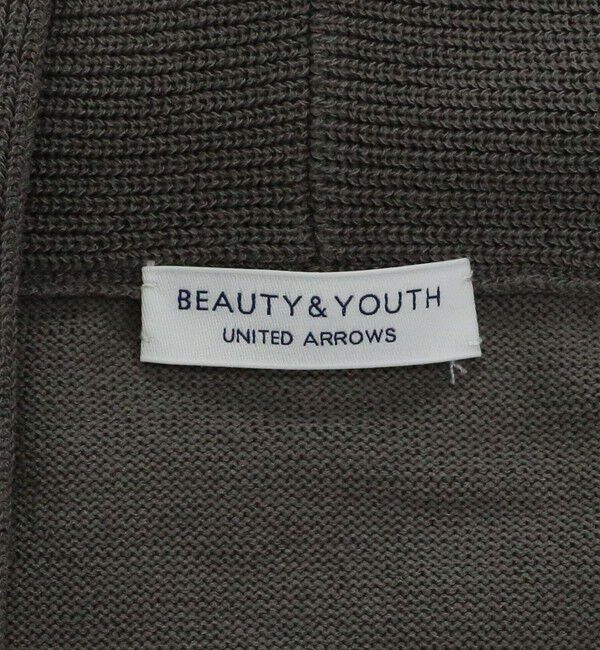 BEAUTY&YOUTH UNITED ARROWS「【WEB限定 WARDROBE SMART】KOUKIN ショールカラー カーディガン【抗菌・防臭】」|カーディガン|
