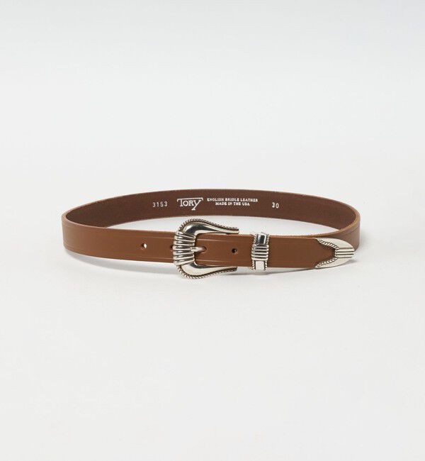 BEAUTY&YOUTH UNITED ARROWS「＜TORY LEATHER＞レザー ウェスタン ベルト」|ベルト|MD.BROWN