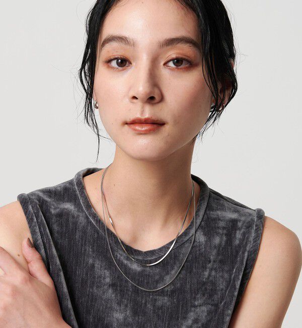 BEAUTY&YOUTH UNITED ARROWS「＜by Preek＞スネークチェーン ネックレス-3WAY-」|ネックレス|