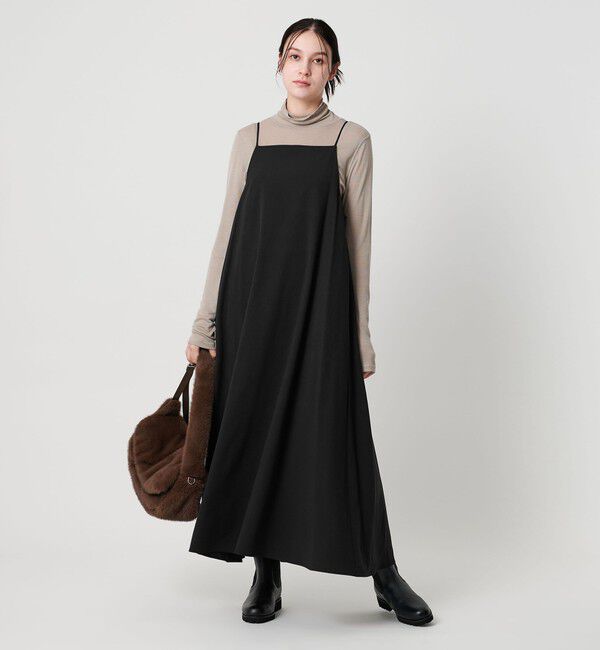 BEAUTY&YOUTH UNITED ARROWS「ポリエステルレーヨンブレンド フレア キャミソールワンピース」|ワンピース|