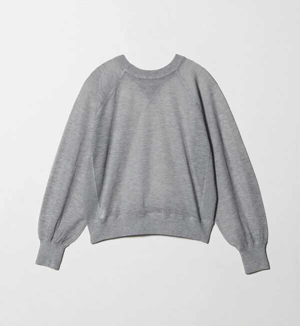 BEAUTY&YOUTH UNITED ARROWS「【WEB限定】シアーニットプルオーバー ウォッシャブル」|ニット・セーター|