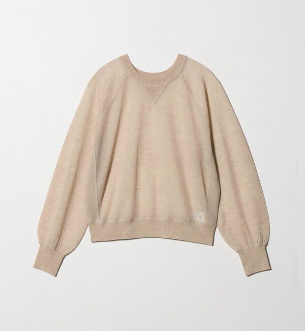 BEAUTY&YOUTH UNITED ARROWS「【WEB限定】シアーニットプルオーバー ウォッシャブル」|ニット・セーター|