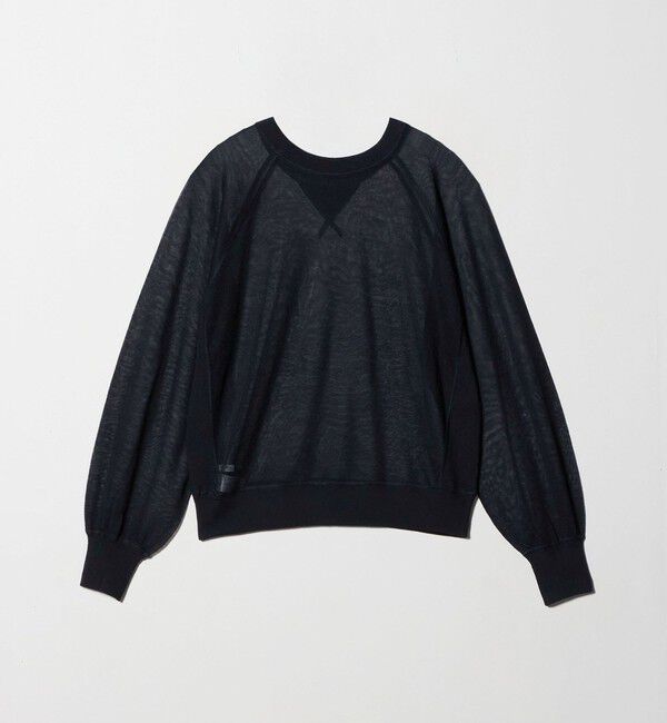 BEAUTY&YOUTH UNITED ARROWS「【WEB限定】シアーニットプルオーバー ウォッシャブル」|ニット・セーター|