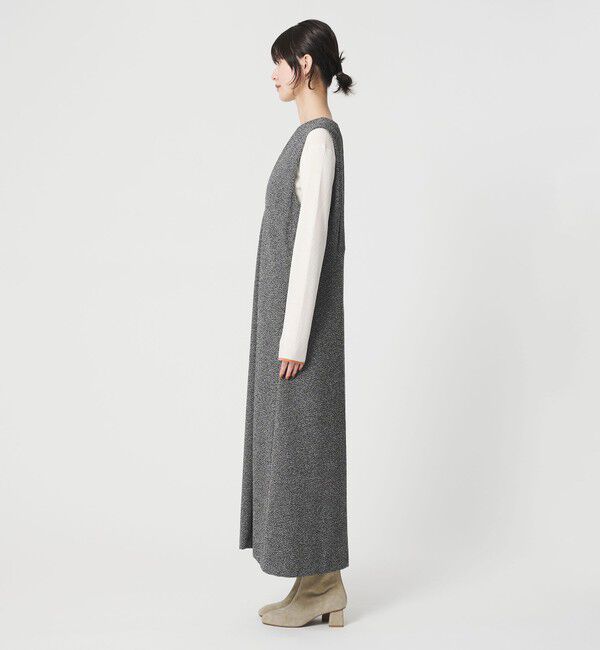 BEAUTY&YOUTH UNITED ARROWS「ポリエステルツイードライク ジャンパースカート」|ワンピース|