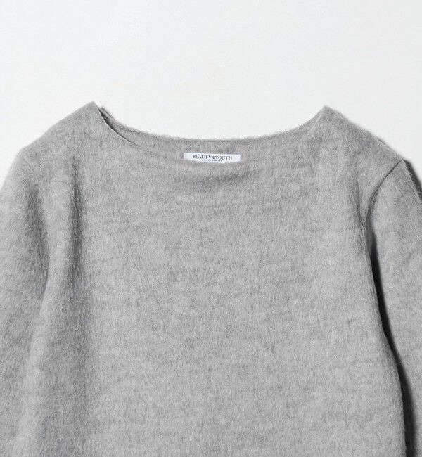BEAUTY&YOUTH UNITED ARROWS「シャギー ボートネックプルオーバー ウォッシャブル」|Tシャツ・カットソー|