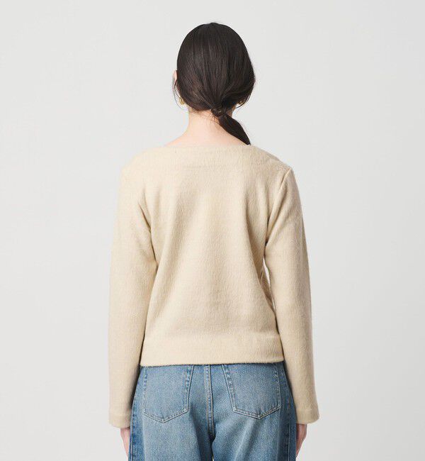 BEAUTY&YOUTH UNITED ARROWS「シャギー ボートネックプルオーバー ウォッシャブル」|Tシャツ・カットソー|