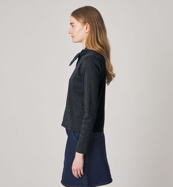 STEVEN ALAN「＜Steven Alan＞ラメ タイモチーフ プルオーバー」|Tシャツ・カットソー|