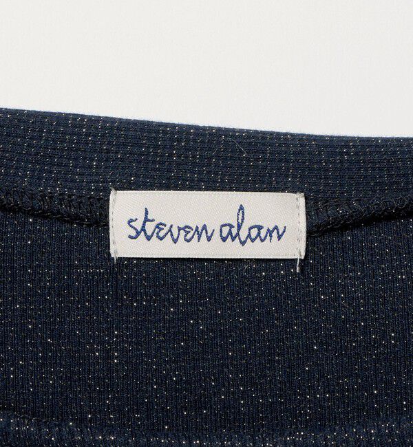 STEVEN ALAN「＜Steven Alan＞ラメ タイモチーフ プルオーバー」|Tシャツ・カットソー|