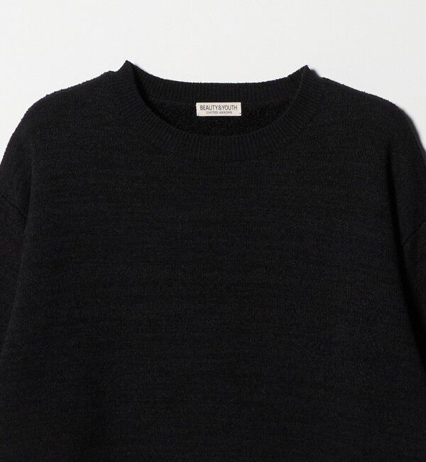 BEAUTY&YOUTH UNITED ARROWS「WJQ カットオフ クルーネック ニット ウォッシャブル」|ニット・セーター|