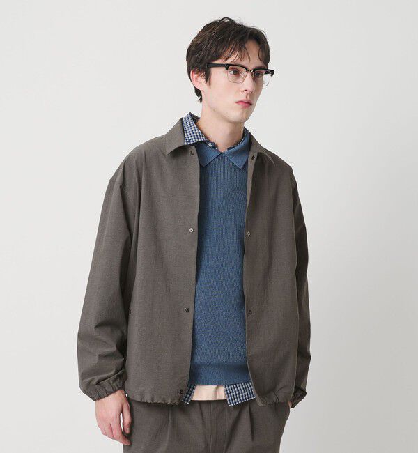 BEAUTY&YOUTH UNITED ARROWS「360&deg;MASTER 2.0 4ボタン コーチジャケット セットアップ対応 ストレッチ 撥水 ウォッシャブル」|ブルゾン・スタジャン|