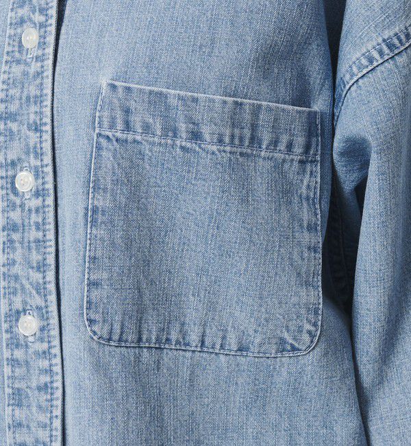 BEAUTY&YOUTH UNITED ARROWS「【WEB限定】ショート デニムシャツ」|シャツ・ブラウス|