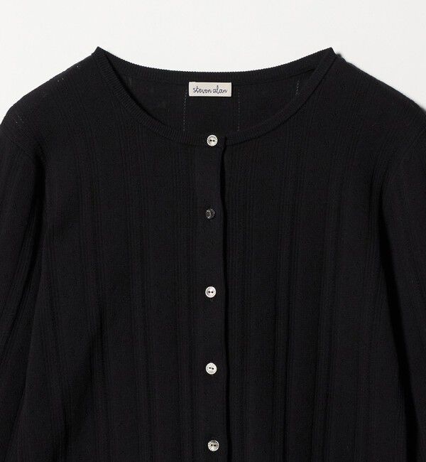 STEVEN ALAN「＜Steven Alan＞アイレット カーディガン」|カーディガン|