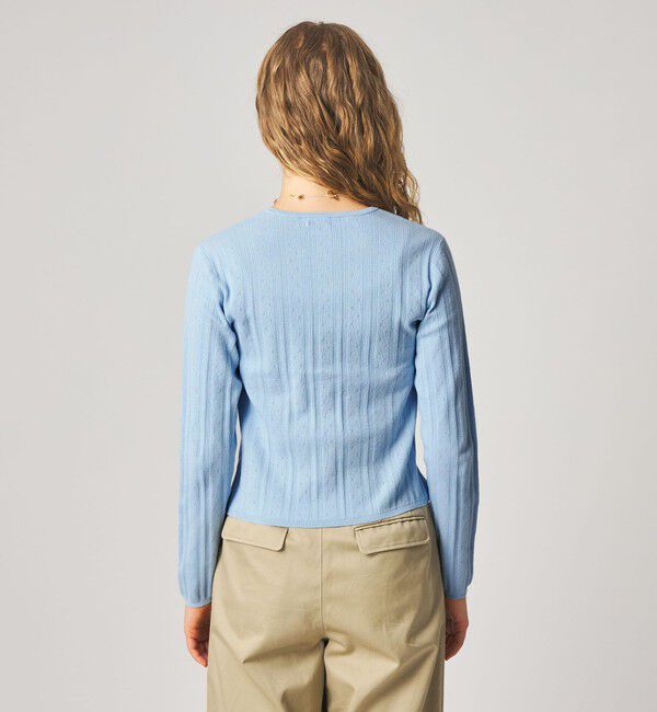 STEVEN ALAN「＜Steven Alan＞アイレット カーディガン」|カーディガン|