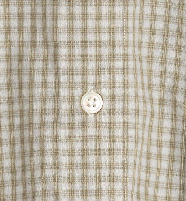 STEVEN ALAN「＜Steven Alan＞ 60 コンパクトヤーン チェック レギュラーカラー シャツ NARROW」|シャツ・ブラウス|