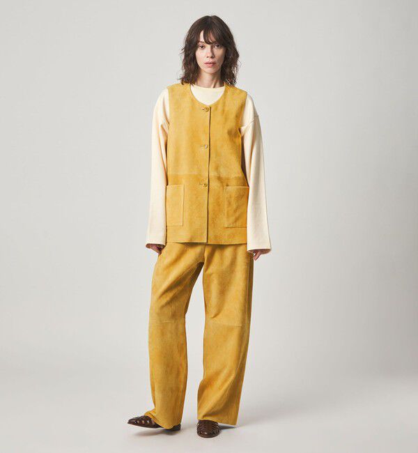 STEVEN ALAN「＜Steven Alan＞スエード ベスト」|ダウンベスト・ベスト|