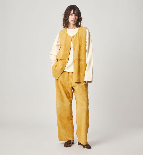 STEVEN ALAN「＜Steven Alan＞スエード ベスト」|ダウンベスト・ベスト|