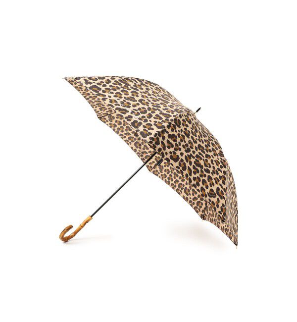 Demi-Luxe BEAMS 「MACKINTOSH / HERIOT レオパード 長傘」|傘|