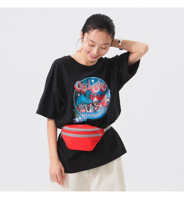 BEAMSBOY「【別注】City Lights Bookstore / Pat Ryan Tシャツ」|Tシャツ・カットソー|BLACK