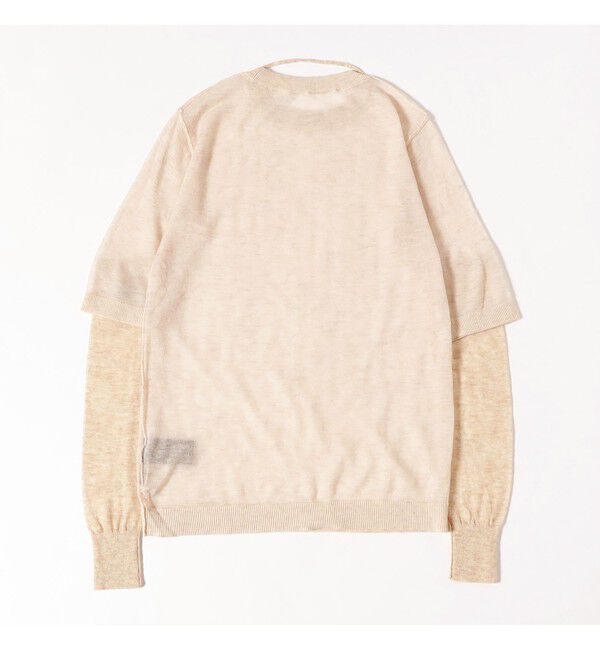 BEAMSBOY「maturely / ウール ショートスリーブ アンド アームカバー」|ニット・セーター|
