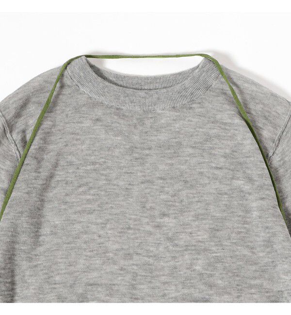 BEAMSBOY「maturely / ウール ショートスリーブ アンド アームカバー」|ニット・セーター|