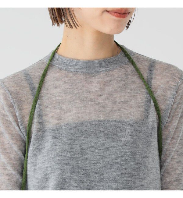 BEAMSBOY「maturely / ウール ショートスリーブ アンド アームカバー」|ニット・セーター|