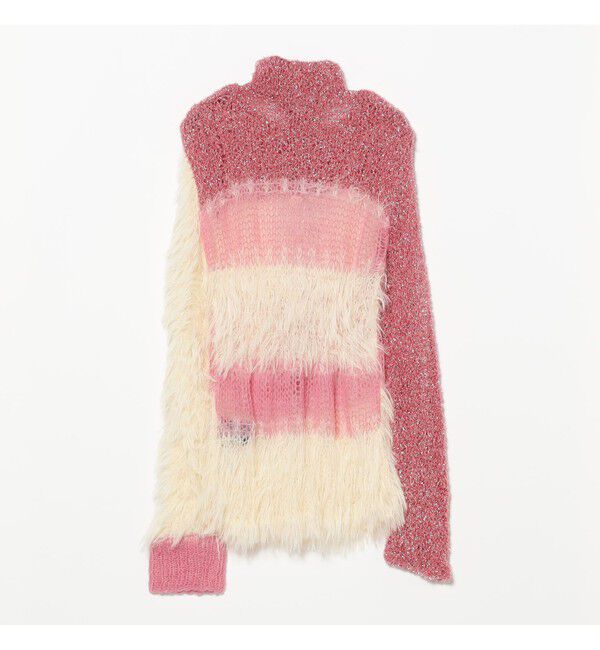 BEAMSBOY「maturely / スリーヤーン ボウタイ ロングスリーブ」|ニット・セーター|